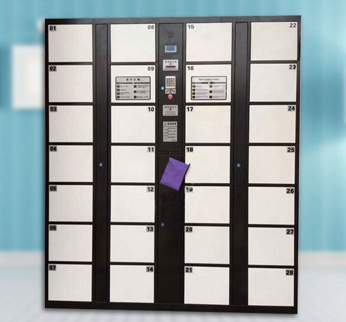 學校醫院專用智能寄存柜-指紋智能電子寄存柜 電子儲物柜 刷卡條碼